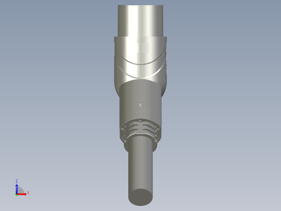 直流充电枪3D设计