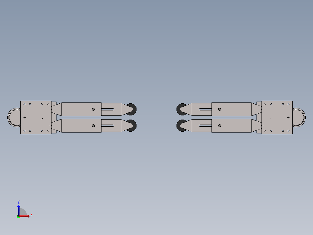 双柱机械式汽车举升机设计三维SW2012带参+CAD+说明书