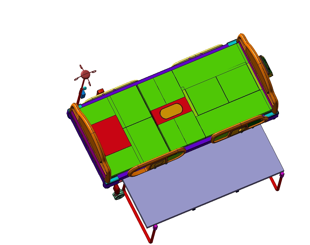 病床制作模型