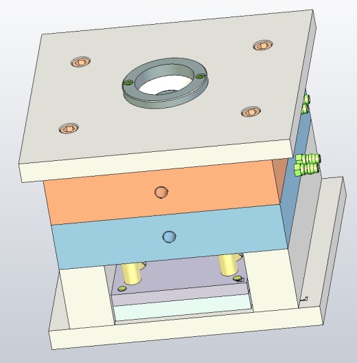 牵引机壳盖板注塑模具设计三维UGNX8.5+CAD+说明缩略图