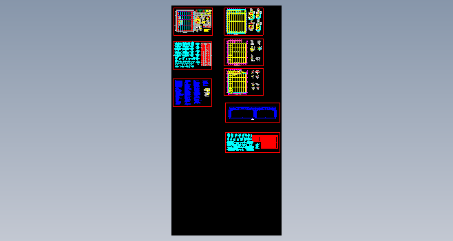 双跨门式钢架厂房结构图