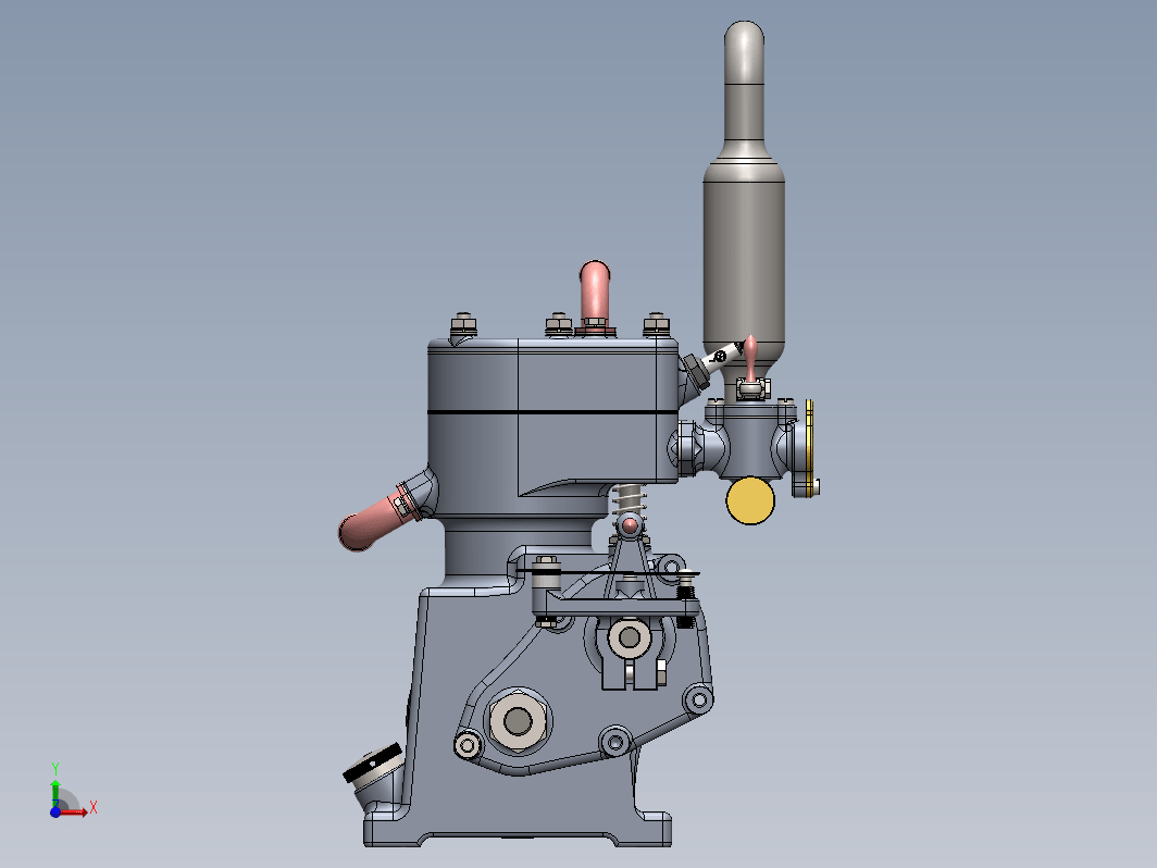 Whippet 10cc发动机模型