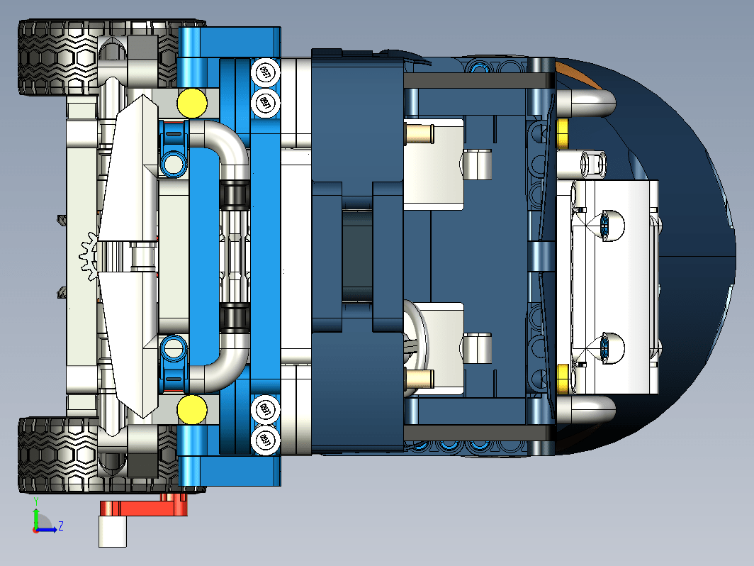 LEGO 42112混凝土搅拌运输车拼装模型