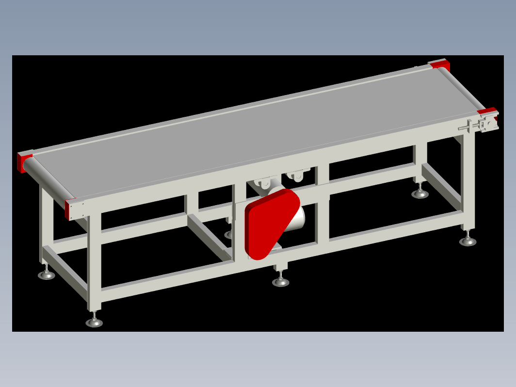 皮带输送机CAD