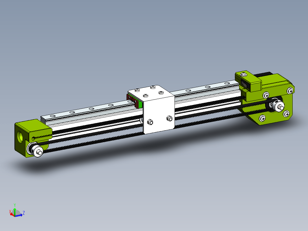 MGN12直线导轨（长度250mm）+ MGN12H直线滑块
