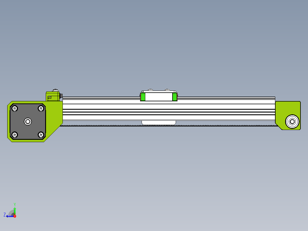 MGN12直线导轨（长度250mm）+ MGN12H直线滑块