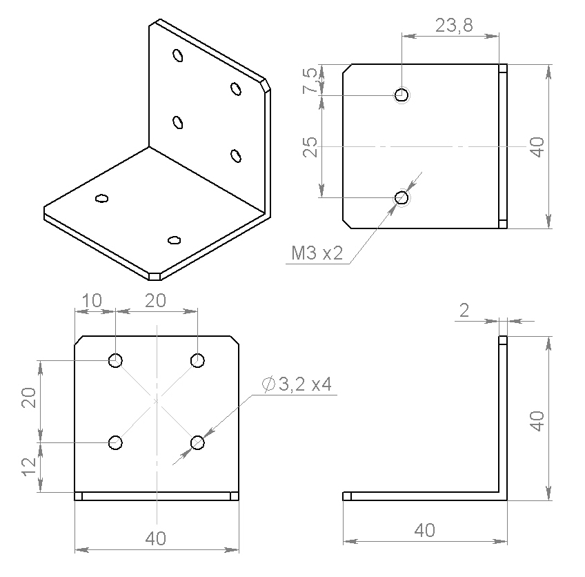 MGN12直线导轨（长度250mm）+ MGN12H直线滑块