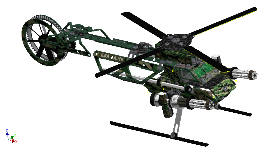 Meccano直升机玩具