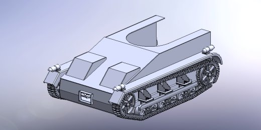 全地形通用履带车底盘3D图缩略图