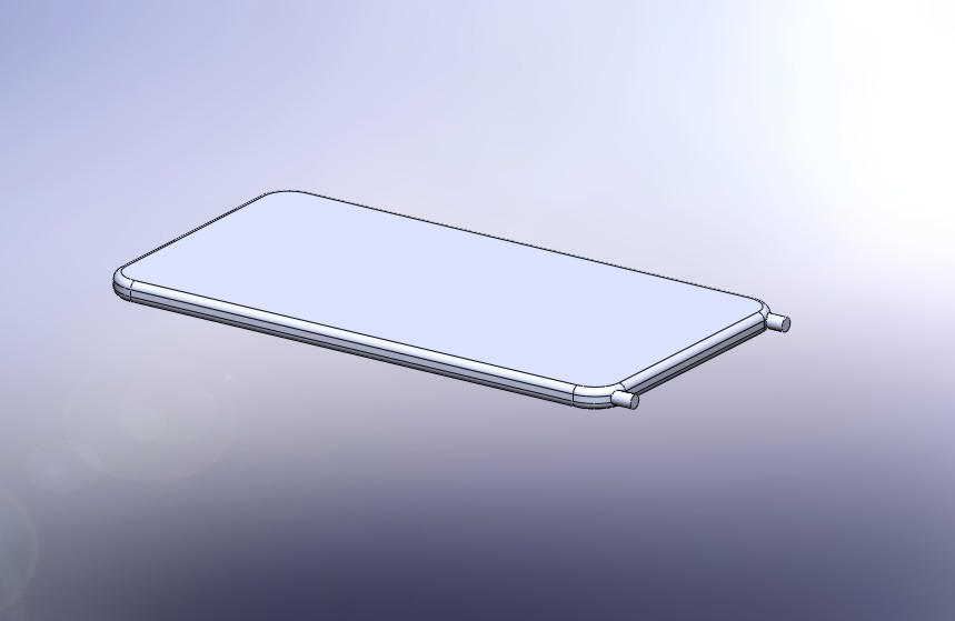 全地形通用履带车底盘3D图