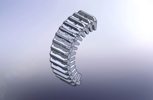 全地形通用履带车底盘3D图缩略图