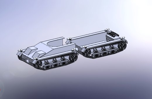 全地形通用履带车底盘3D图缩略图