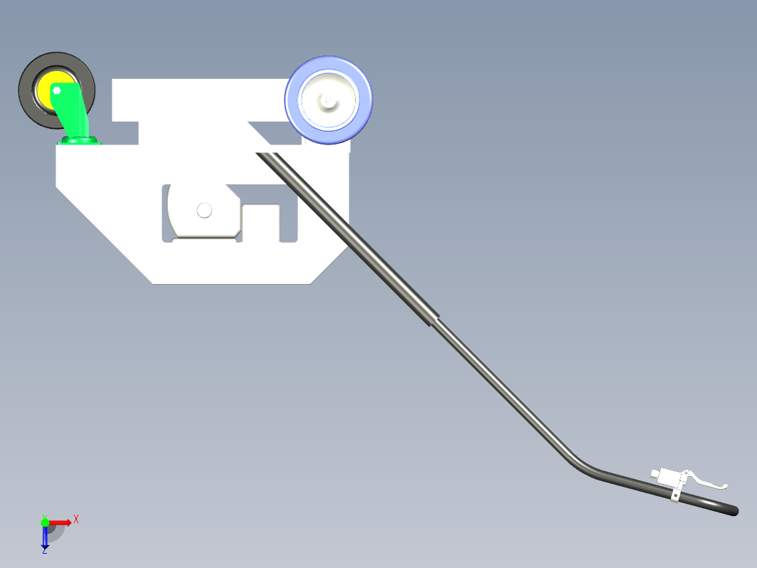 割草机（毕业设计）三维Step+CAD+说明书