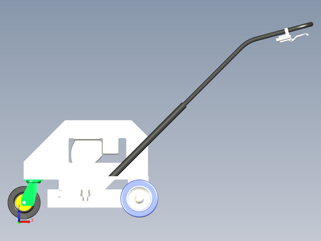 割草机（毕业设计）三维Step+CAD+说明书