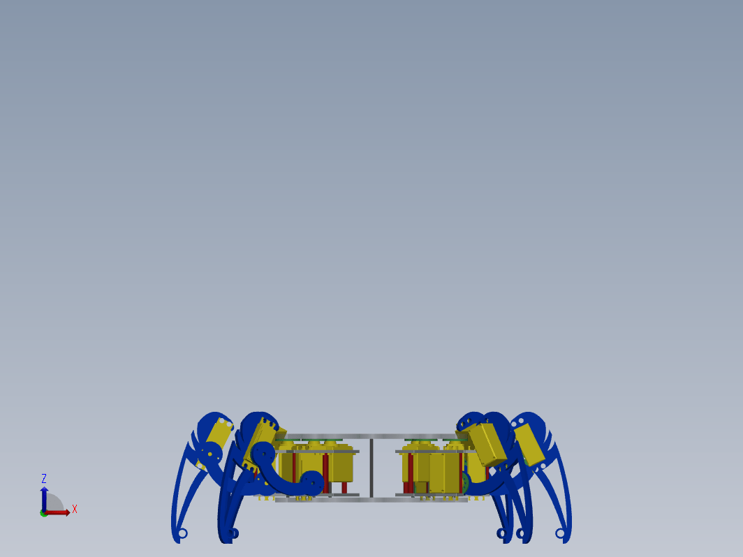 仿生机械动物 hexapod-robot3 SW STP