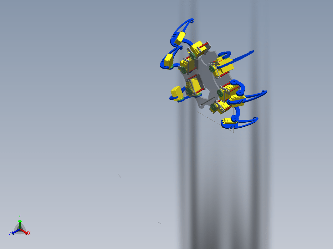 仿生机械动物 hexapod-robot3 SW STP