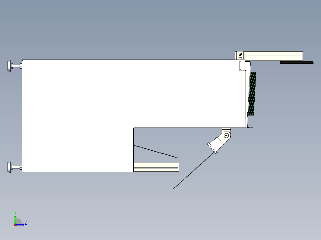 PCB手动分板站