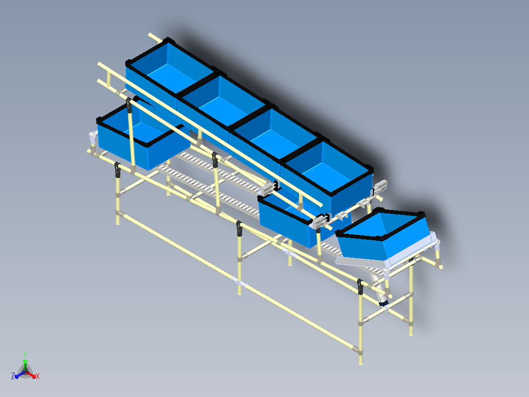 辊道输送机传送机 Roller Conveyor