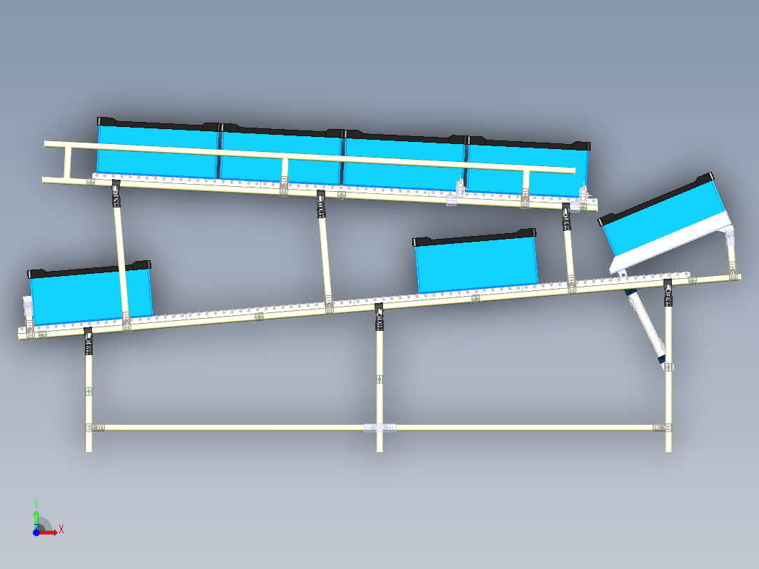 辊道输送机传送机 Roller Conveyor