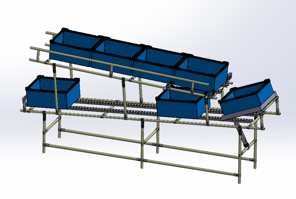 辊道输送机传送机 Roller Conveyor