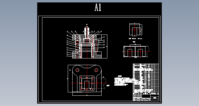 凹形垫片冲压工艺及落料模具设计CAD+说明书