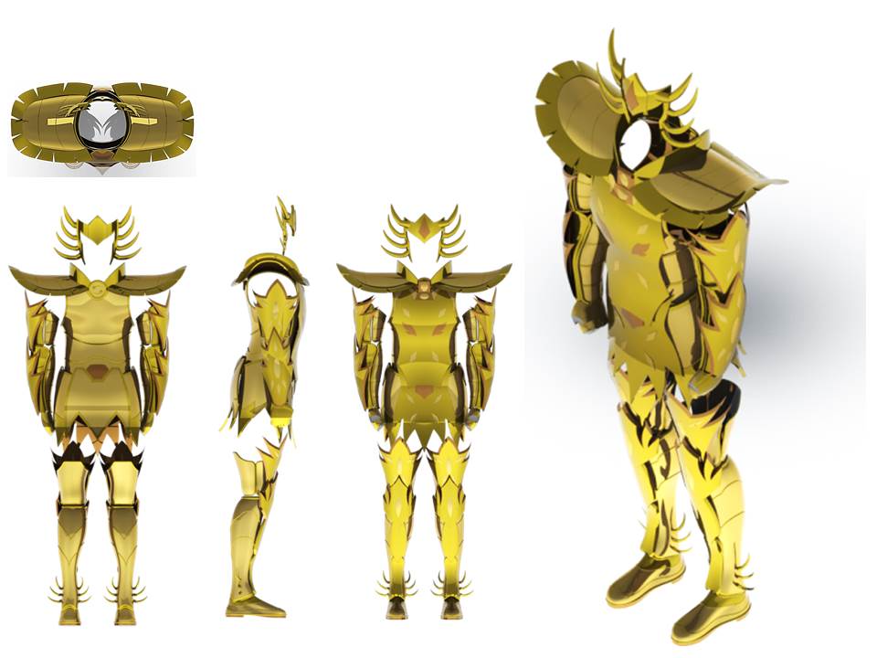 圣斗士星矢黄金盔甲