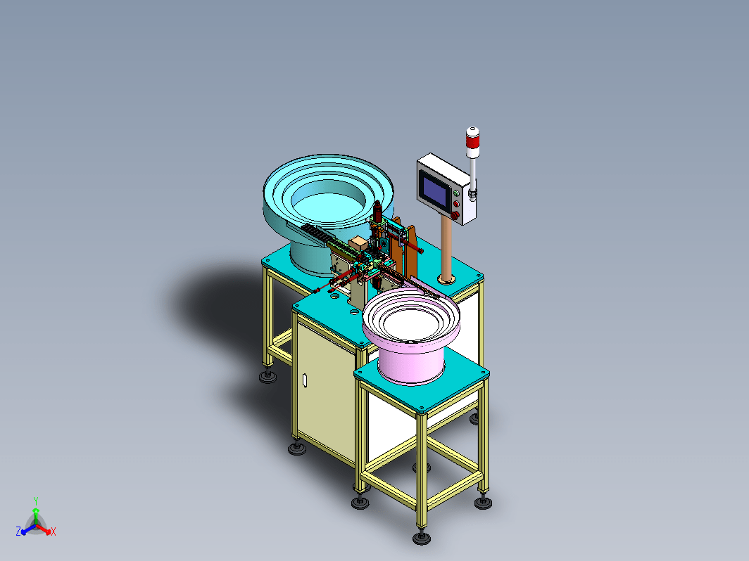 电源壳自动插动片设备