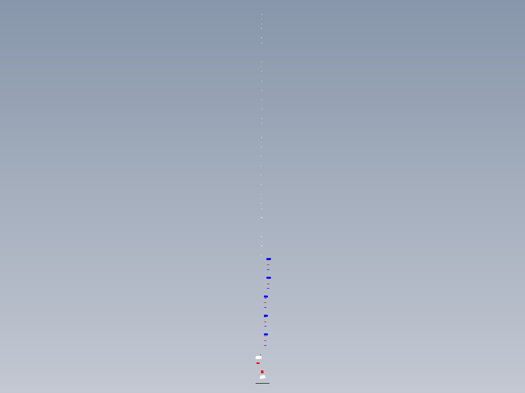 伞齿轮法兰截止阀阀门CAD图纸