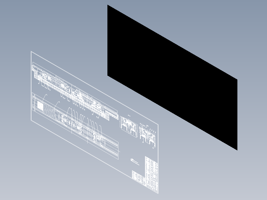 乘用车四分之一悬架试验台设计【含3张CAD图纸】+CAD+说明书