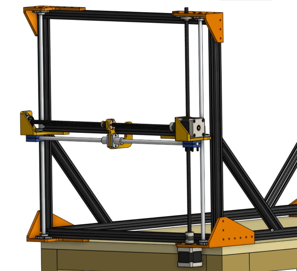 cnc hotwire cutter数控热线切割机框架结构