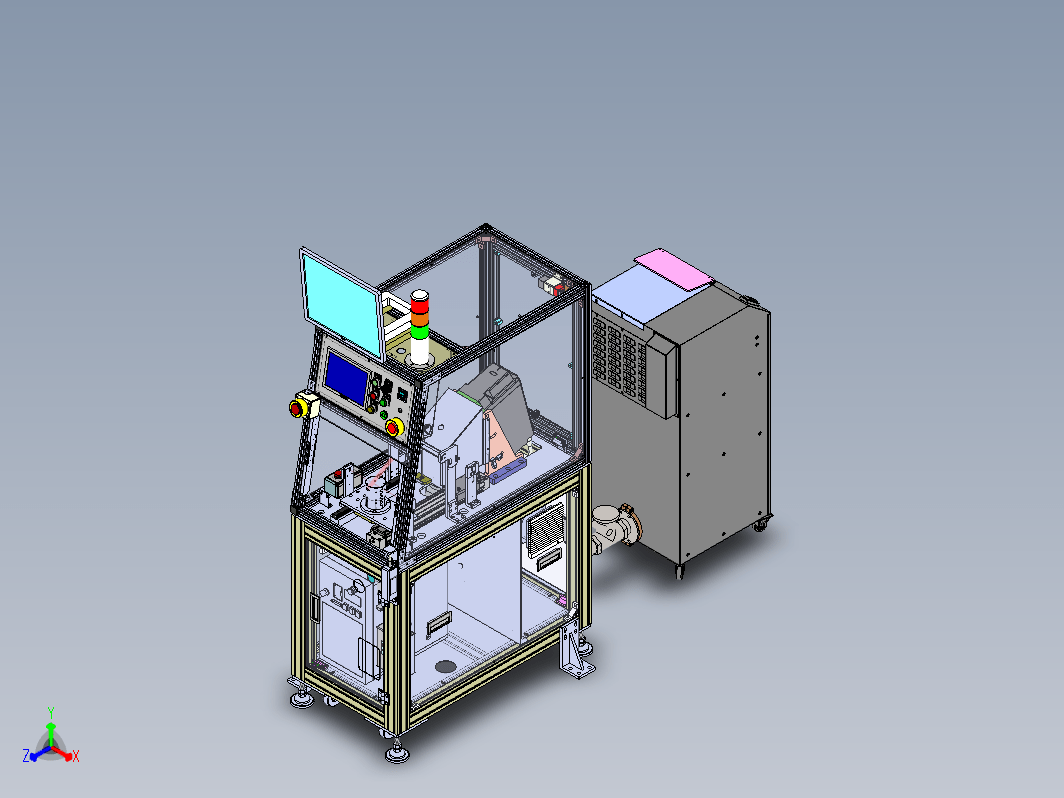 二维码激光刻印机 已生产自动化设备