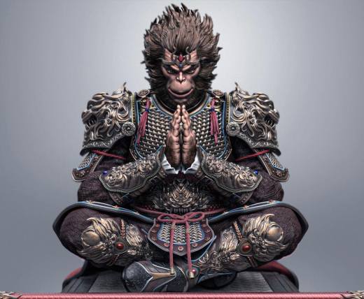 黑神话悟空，含sw 3D打印文件Monkey King 缩略图