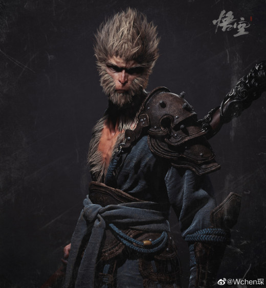 黑神话悟空，含sw 3D打印文件Monkey King 缩略图