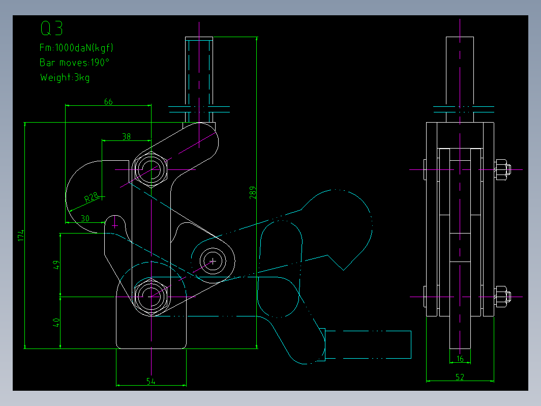 快速钳夹肘夹卡钳-Q3