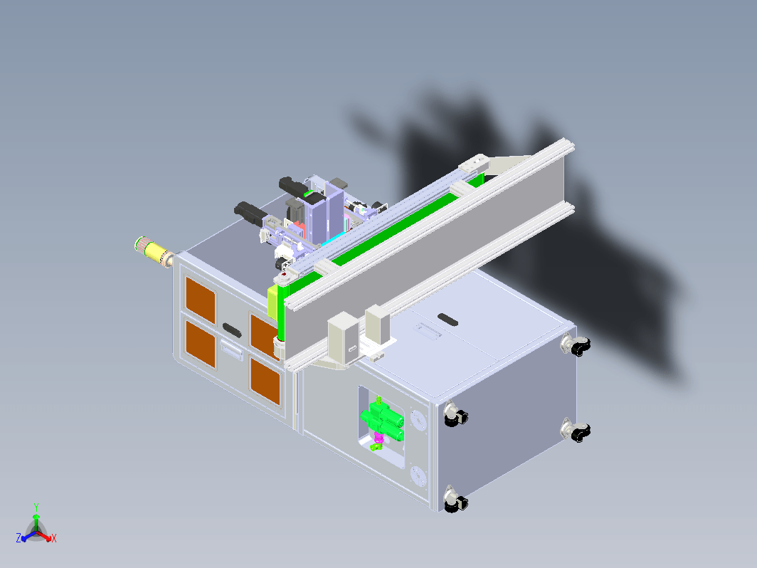 锁鼠标PCB板螺丝在线设备