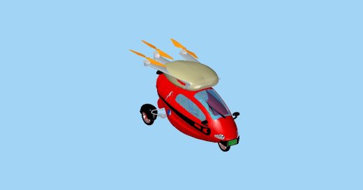 飞行汽车旋翼护罩（Flying Car）缩略图