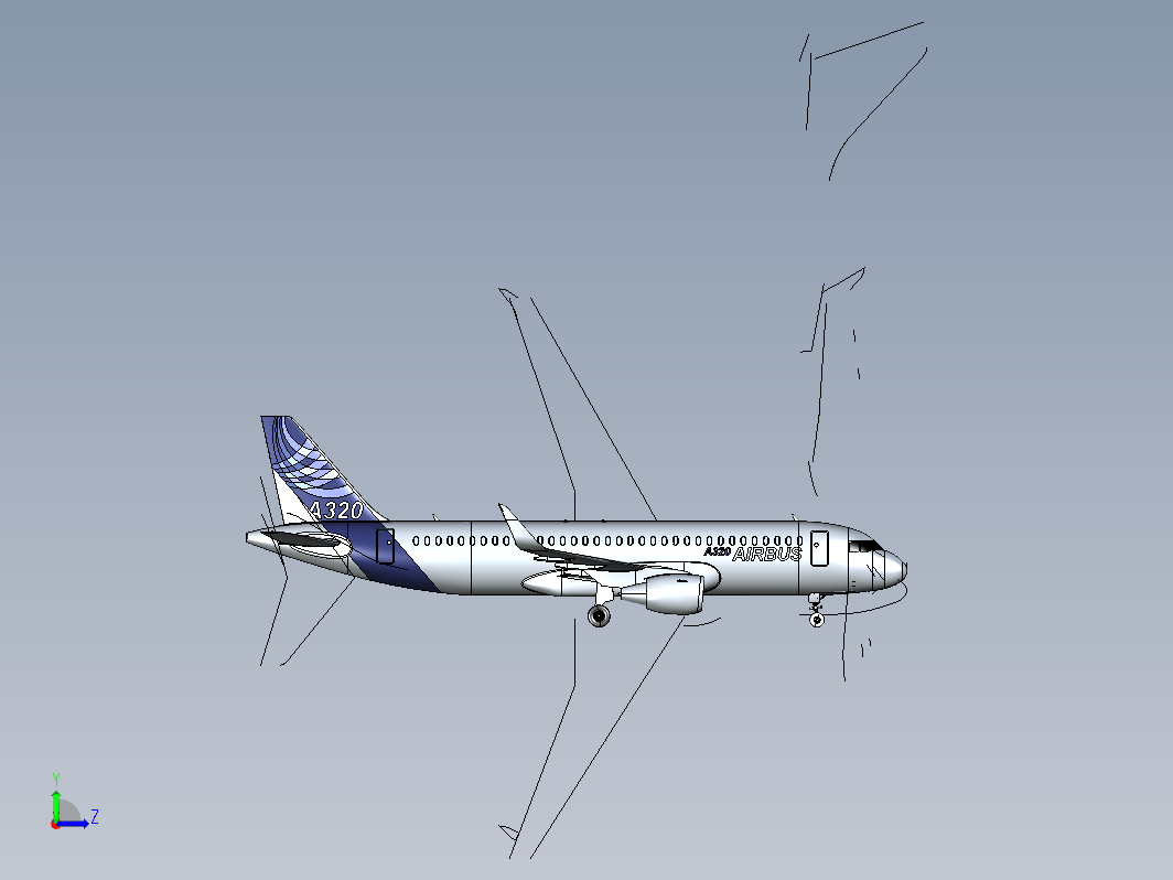 空客A320飞机