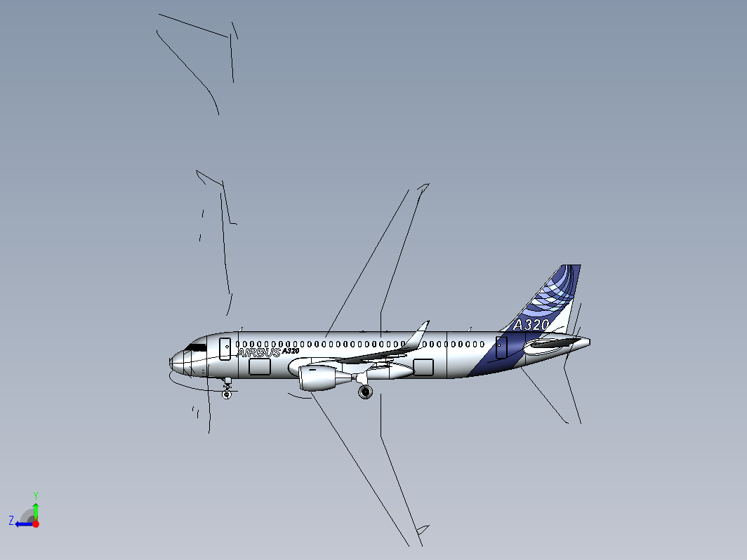 空客A320飞机