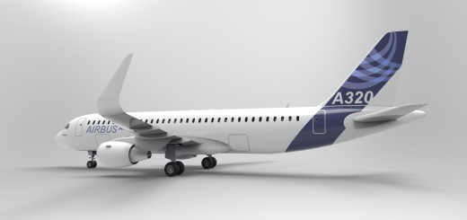 空客A320飞机缩略图
