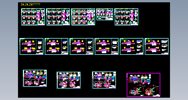 电力井及电缆沟样图