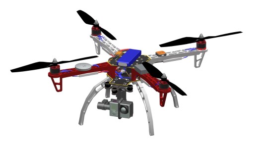 DJI F450 四轴飞行器无人机缩略图