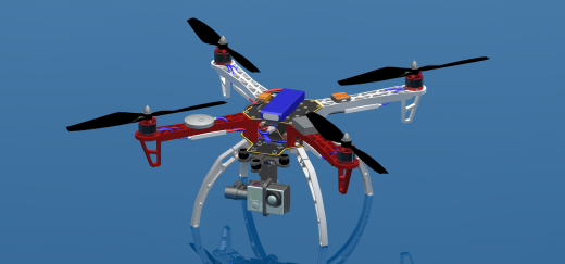 DJI F450 四轴飞行器无人机缩略图