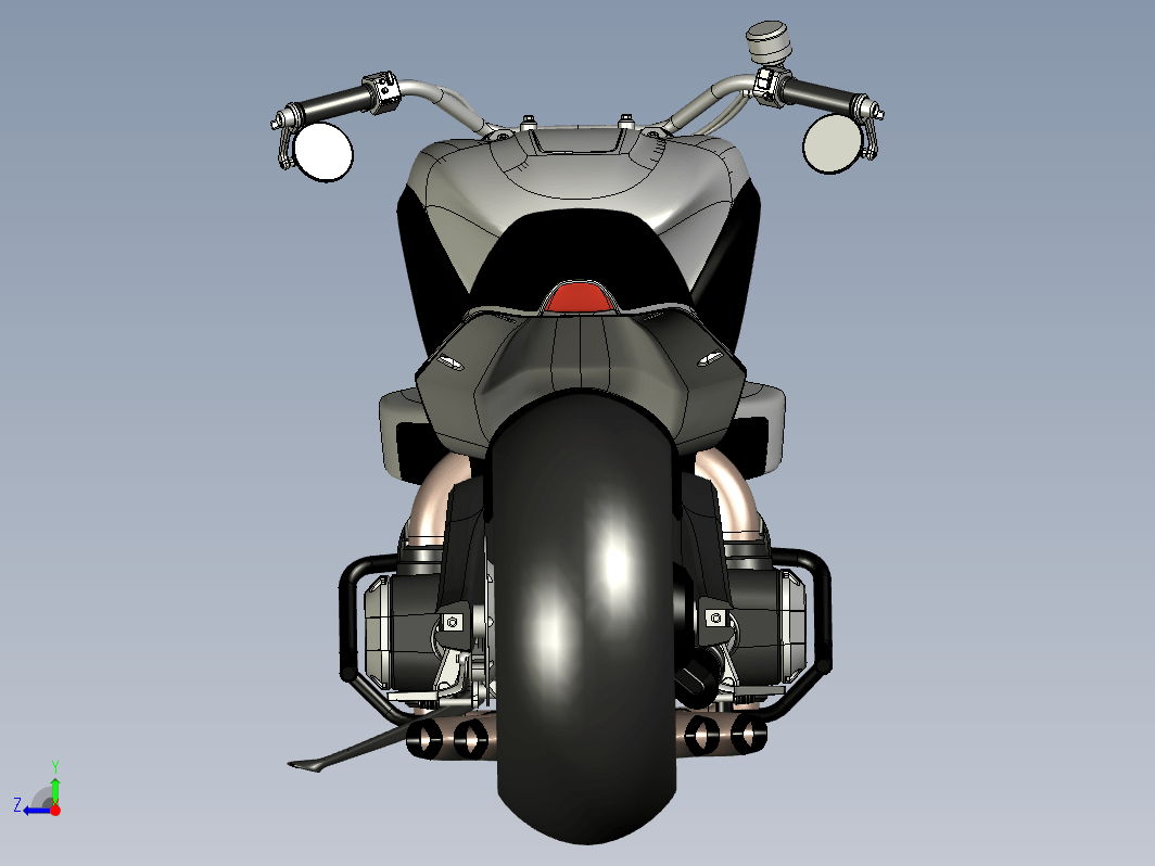 Rocketman The Cruiser超酷摩托车