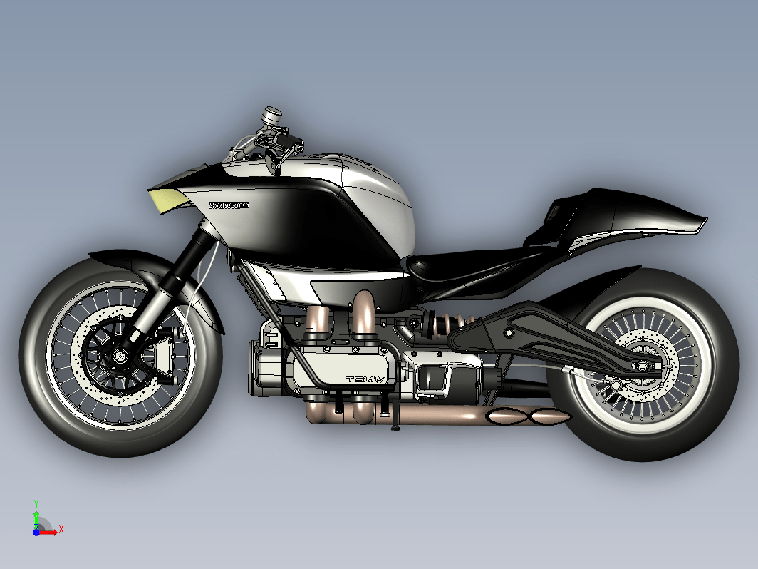 Rocketman The Cruiser超酷摩托车