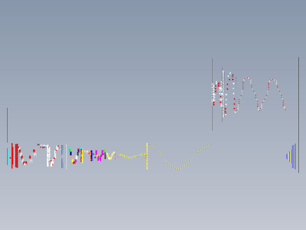 CAD画的风水盘，八卦罗盘