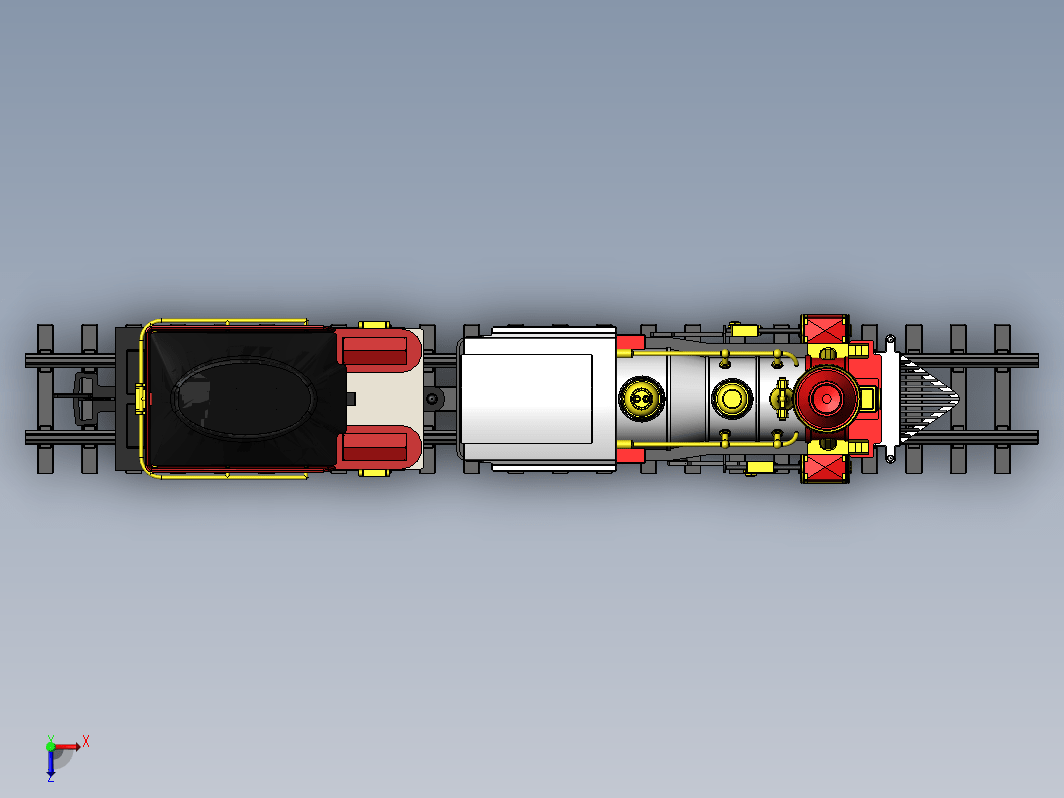 玩具火车模型