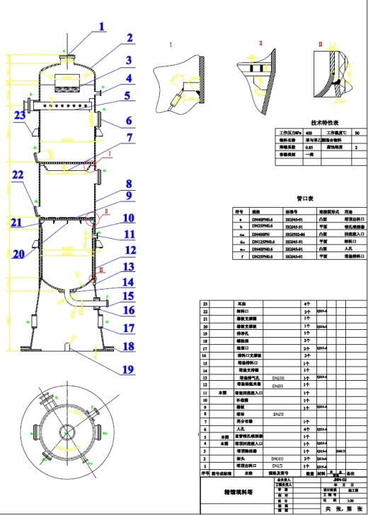 年产10000吨苯乙酮生产工艺设计(含CAD图)+CAD+说明书缩略图