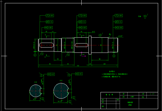 立式二级圆锥圆柱齿轮减速器 CAD+说明书缩略图
