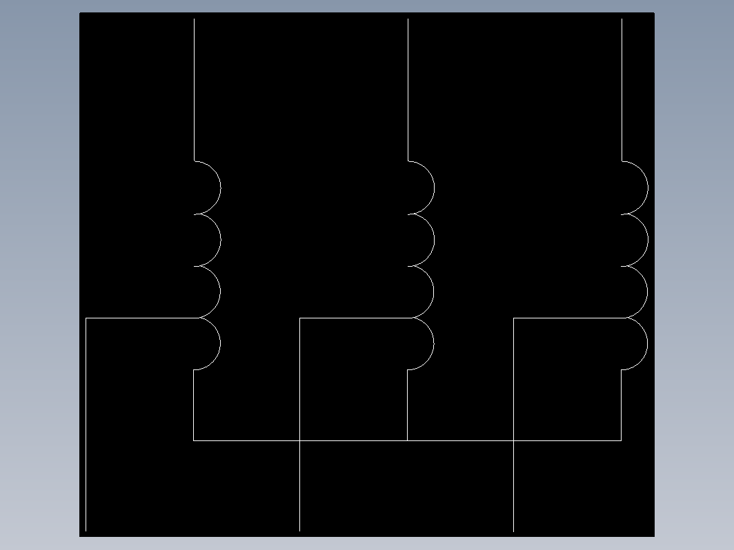 电气符号  三相自藕变压器2