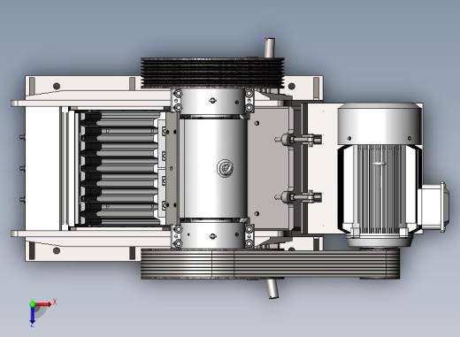 颚式破碎机 PEV600X900总装(75kw)俯视缩略图